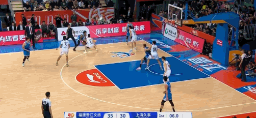 🔥福建主场首节爆轰37分&amp;杨14分，7分优势领先上海